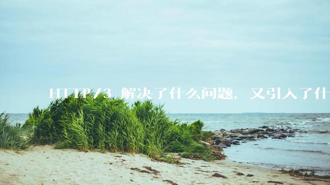 HTTP/3 解决了什么问题，又引入了什么新问题？