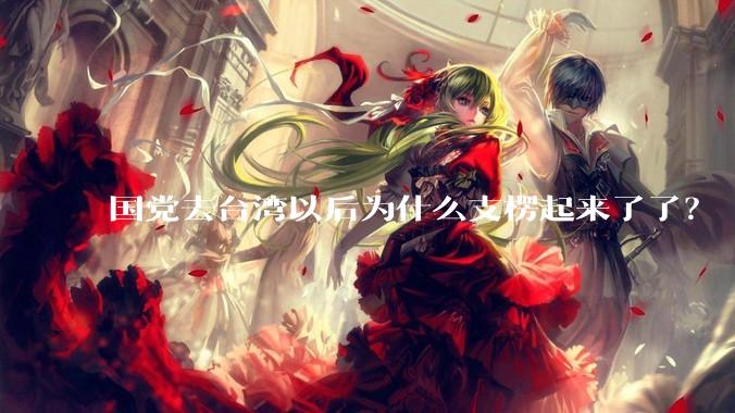 国党去台湾以后为什么支楞起来了了？